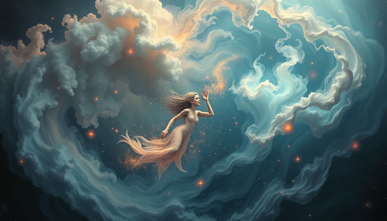 Rêver d’une sirène qui se noie symbolise l’abandon des rêves.
