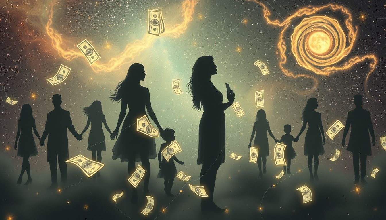 Rêver de billets avec proches révèle liens financiers et émotionnels.