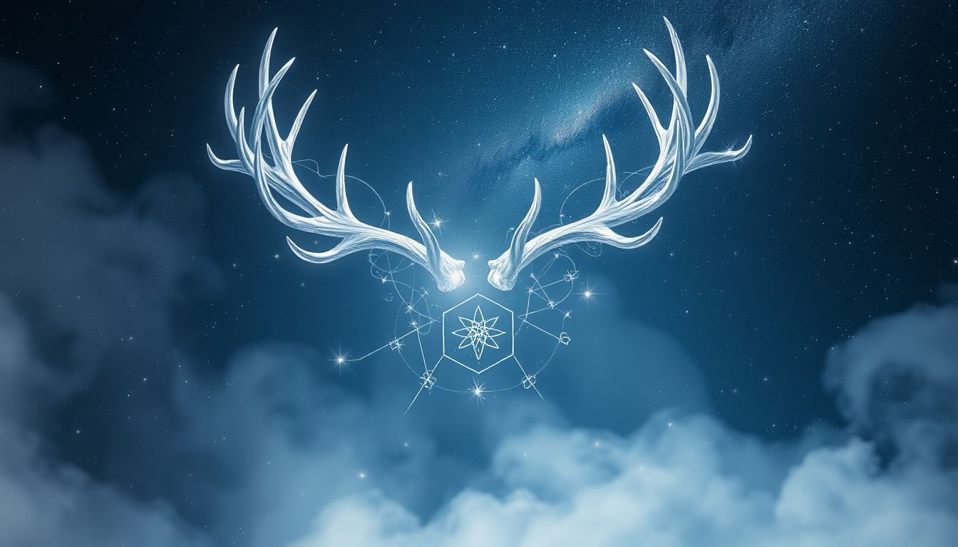 Rêver de bois de cerf argentés symbolise une intuition spirituelle renforcée.