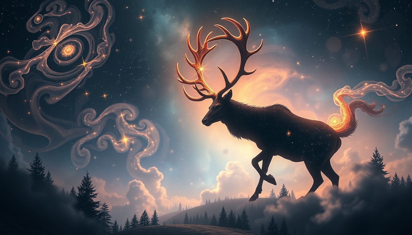 Rêver de cerf symbolise souvent la quête d’ambitions profondes.