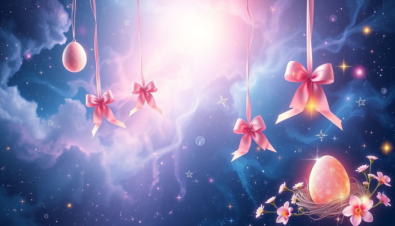Rêver de décorations de Pâques symbolise joie et renouveau créatif.