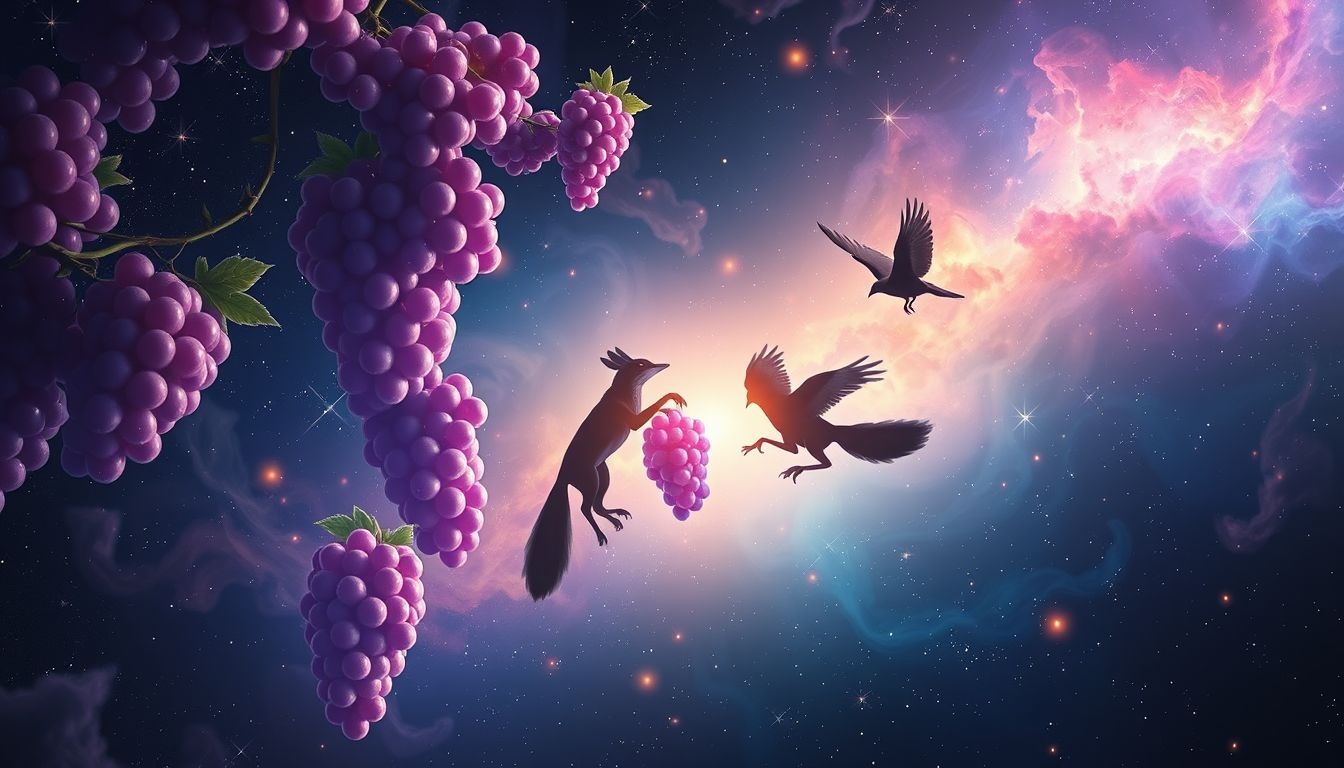 Les animaux dans les rêves de grappes symbolisent instinct et compétition.