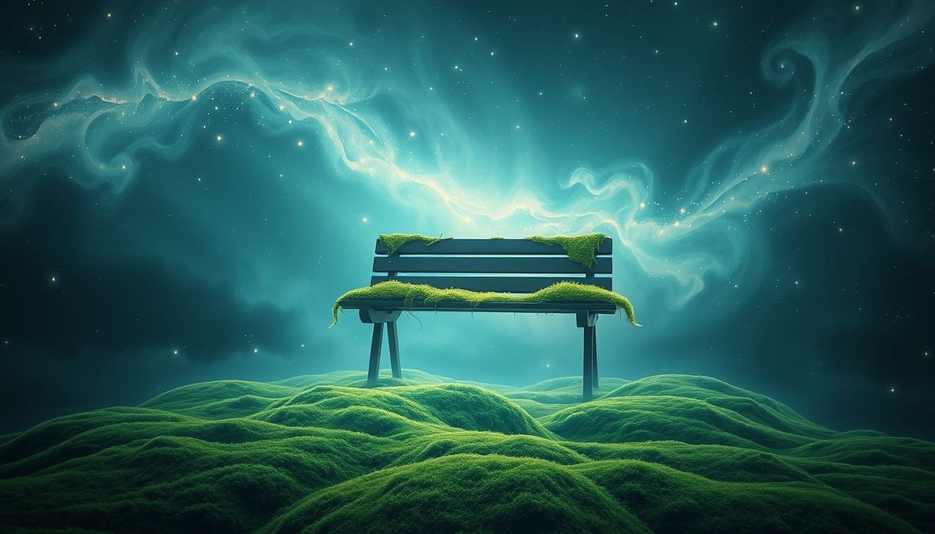 Rêver d'un banc mousseux symbolise la paix intérieure retrouvée.