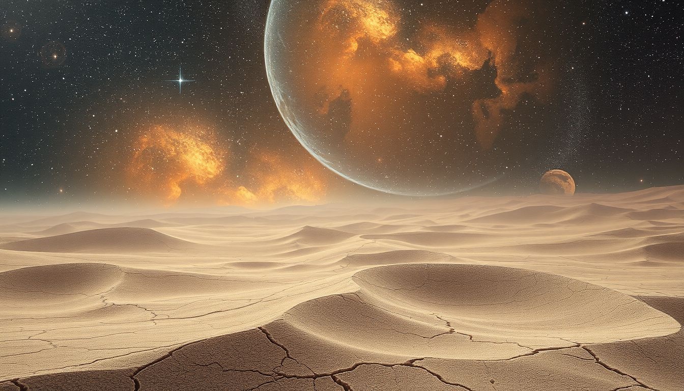 Rêver de sables mouvants secs révèle souvent un vide émotionnel profond.