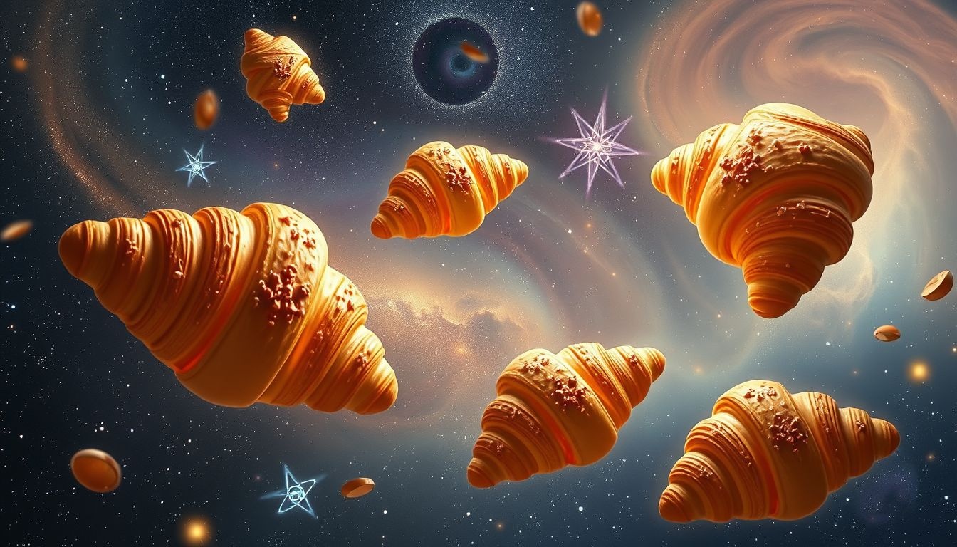 Rêver de viennoiseries symbolise souvent douceur et prospérité imminente.
