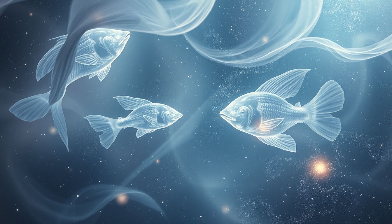 Rêver des poissons révèle souvent une connexion profonde avec l'intuition.