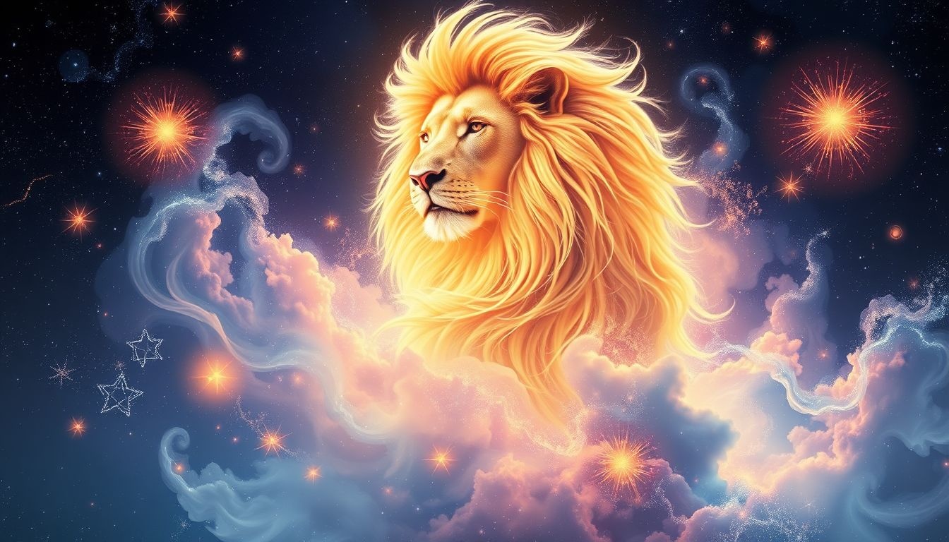 Rêver du Lion symbolise puissance, courage et inspiration créative intense.