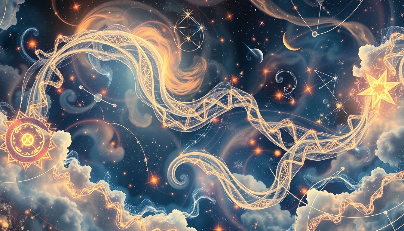Les combinaisons astrologiques révèlent des messages oniriques profonds et subtils.