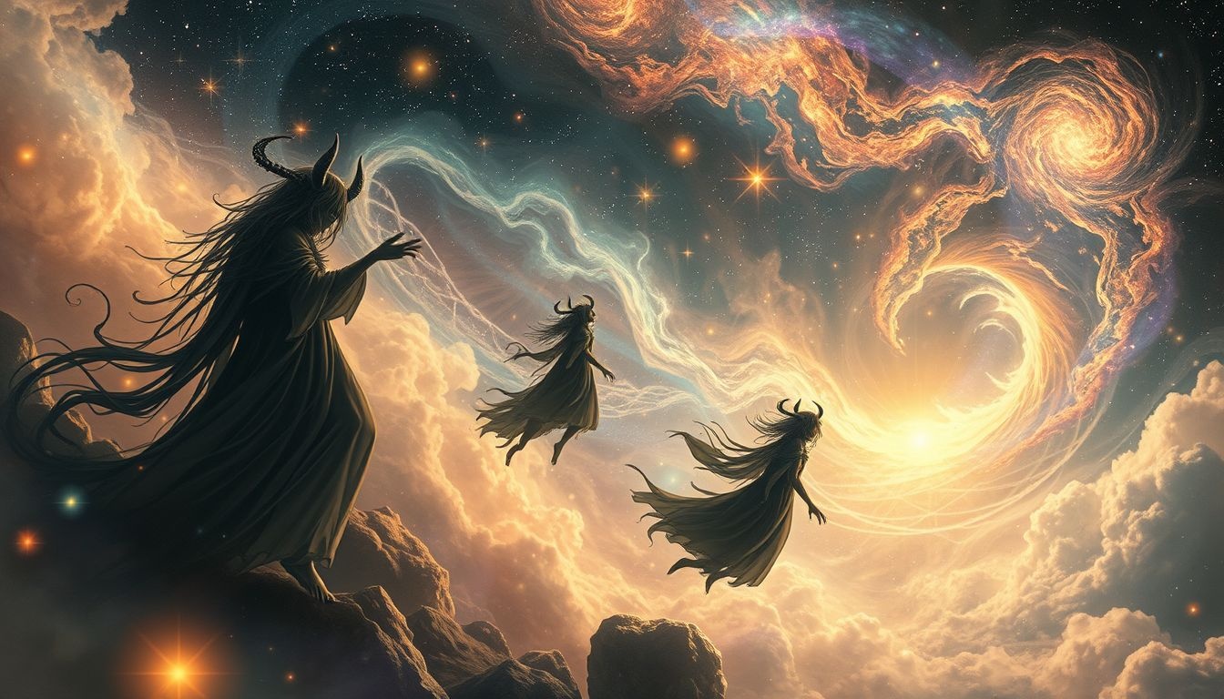 Les esprits malins symbolisent souvent nos peurs refoulées nocturnes.