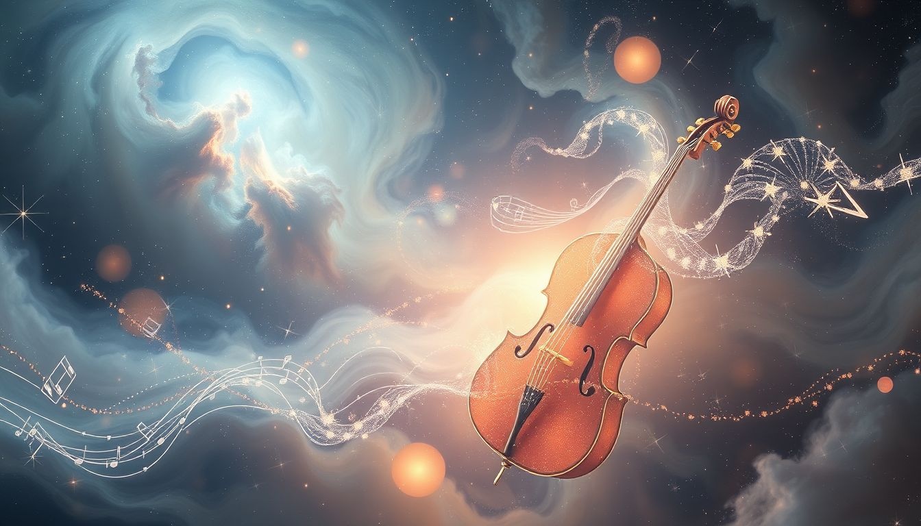 Rêver d'une contrebasse invisible symbolise des talents cachés révélés.