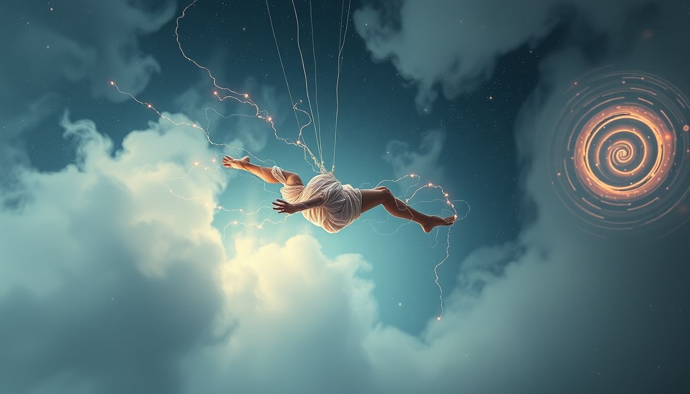 Traîner physiquement dans un rêve reflète des blocages personnels.